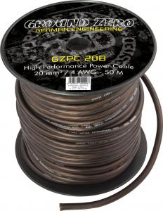 Миниатюра продукта Ground Zero GZPC 20B 50м - силовой кабель